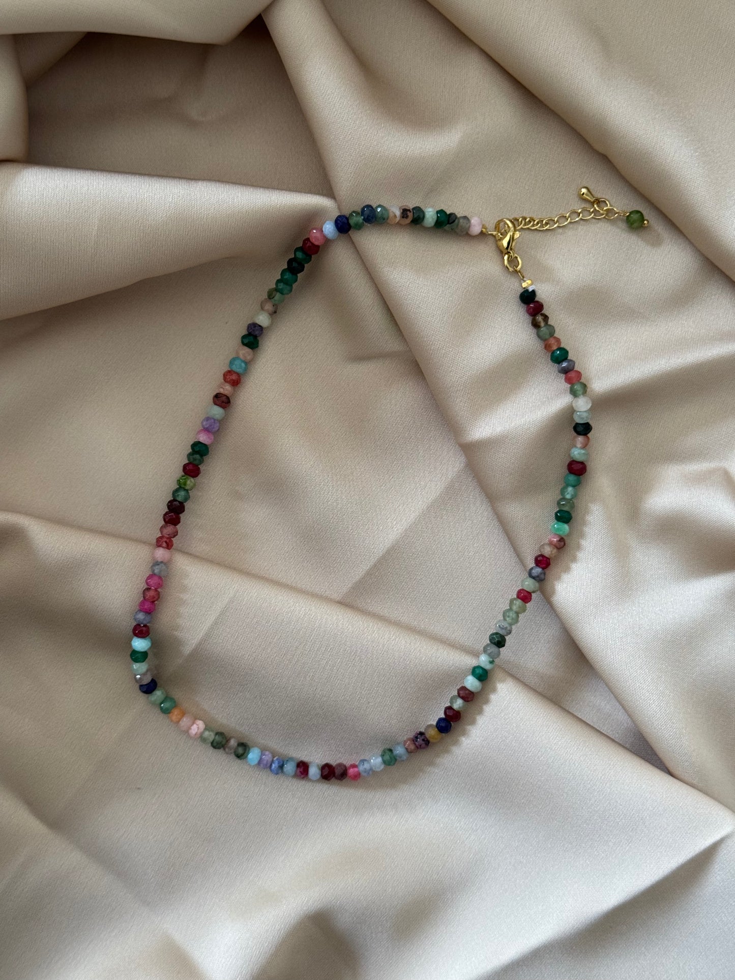 COLORFUL JADE NECKLACE