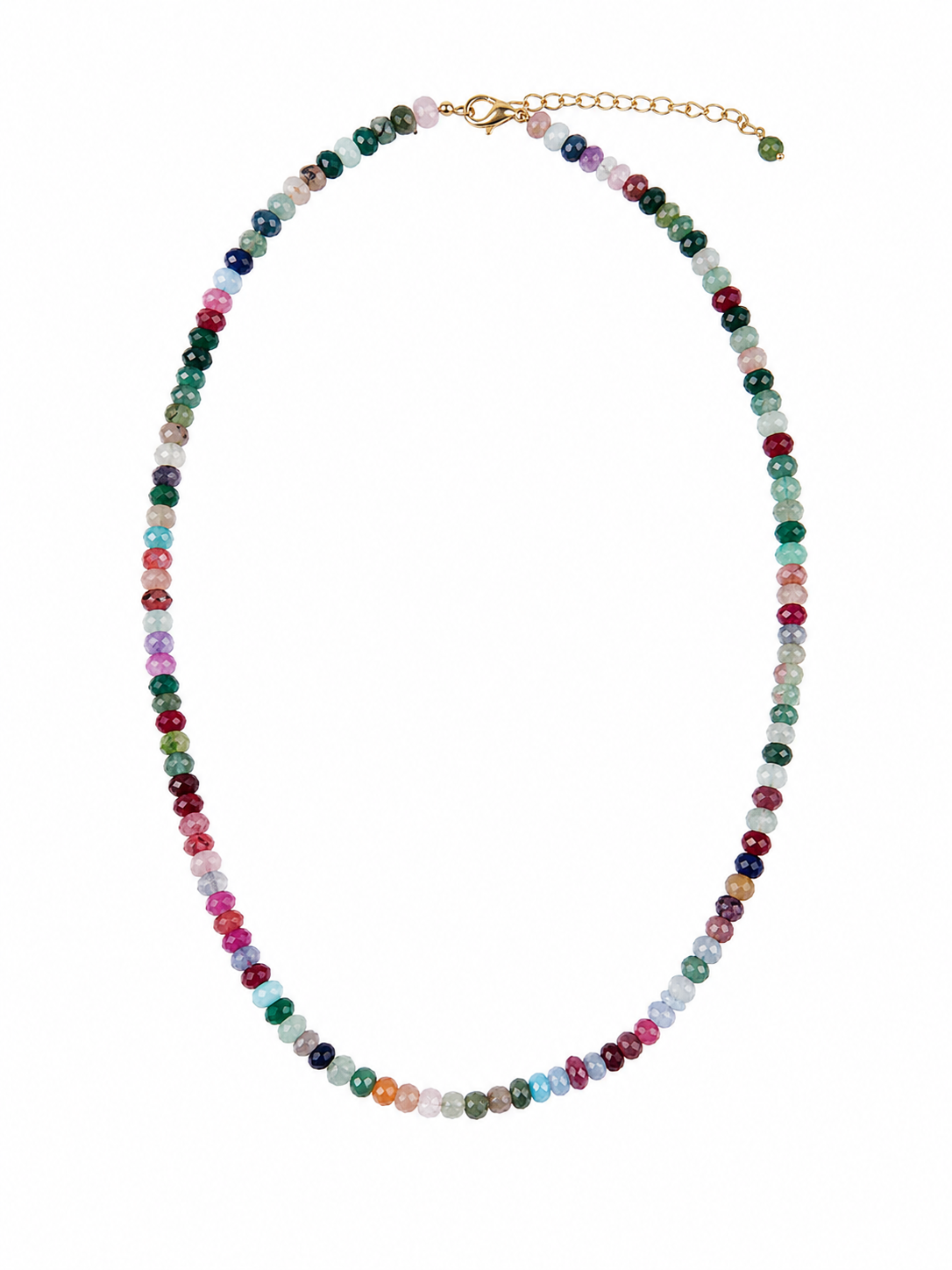 COLORFUL JADE NECKLACE