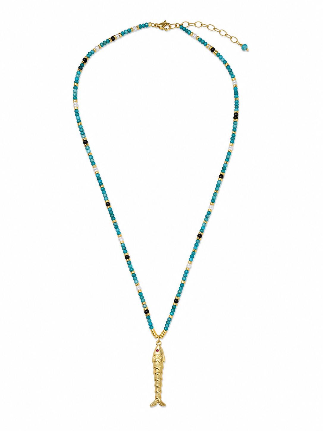 GOLD FISH NECKLACE