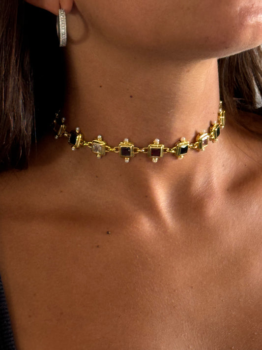 CONFETTI CHOKER