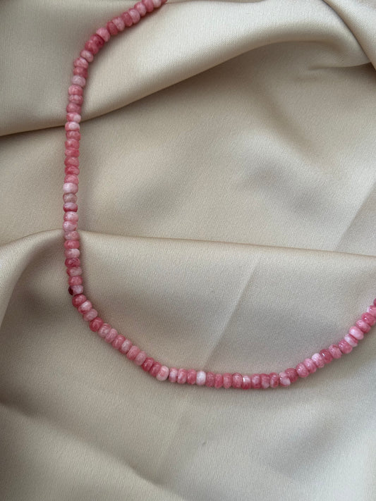 PINK JADE NECKLACE