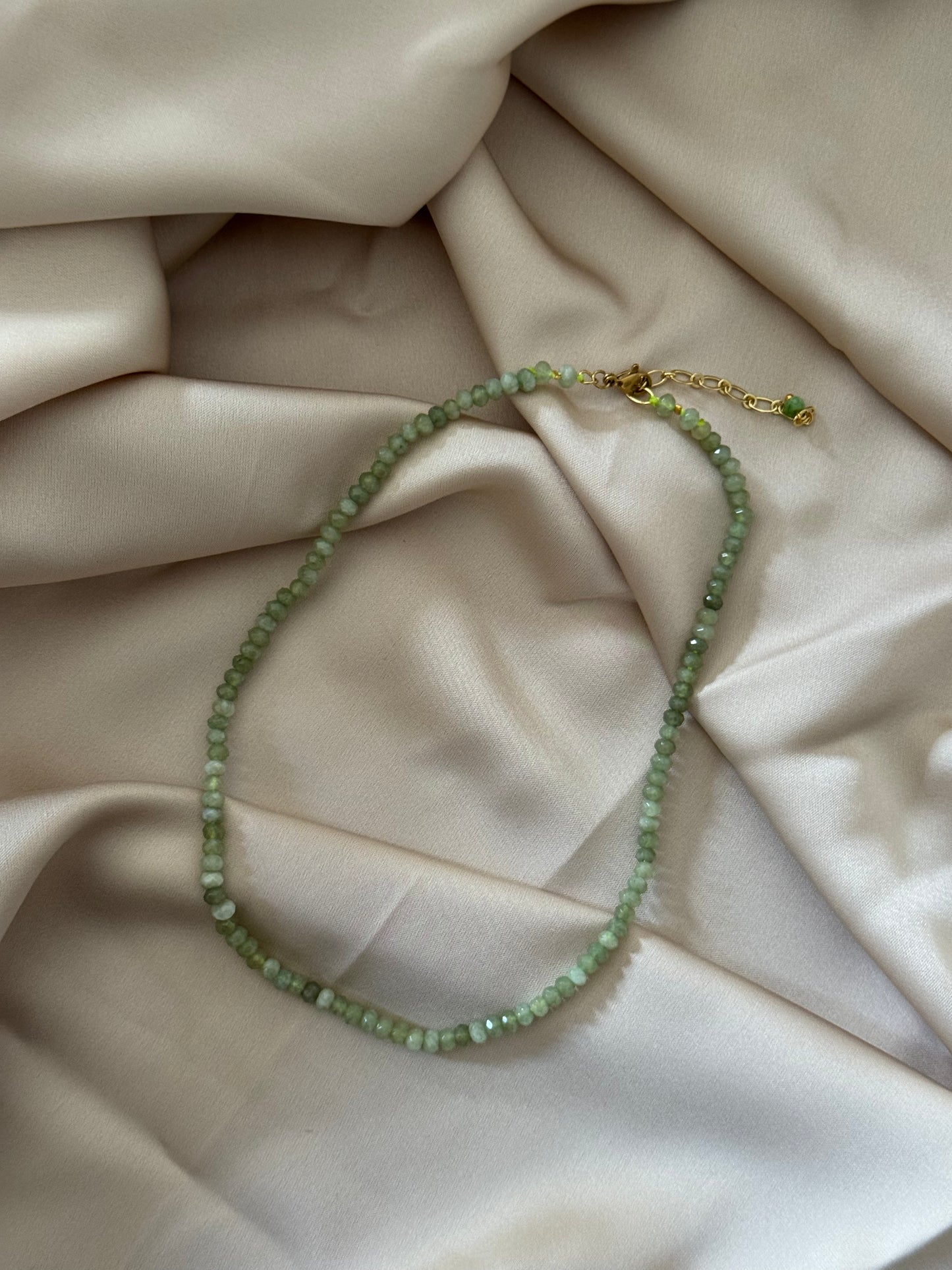 GREEN JADE NECKLACE