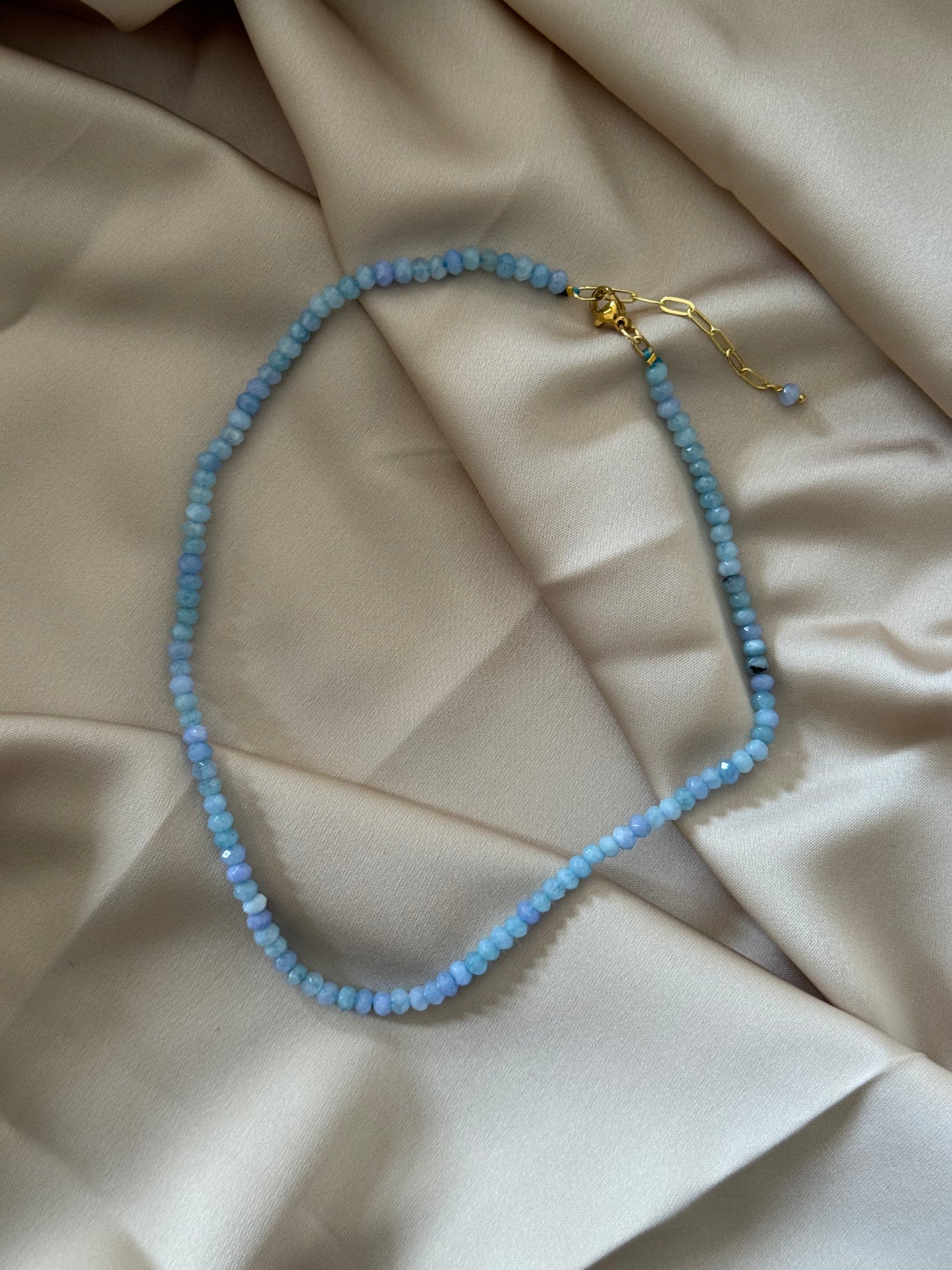 BLUE JADE NECKLACE