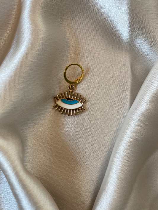 EVIL EYELASHES EARRING