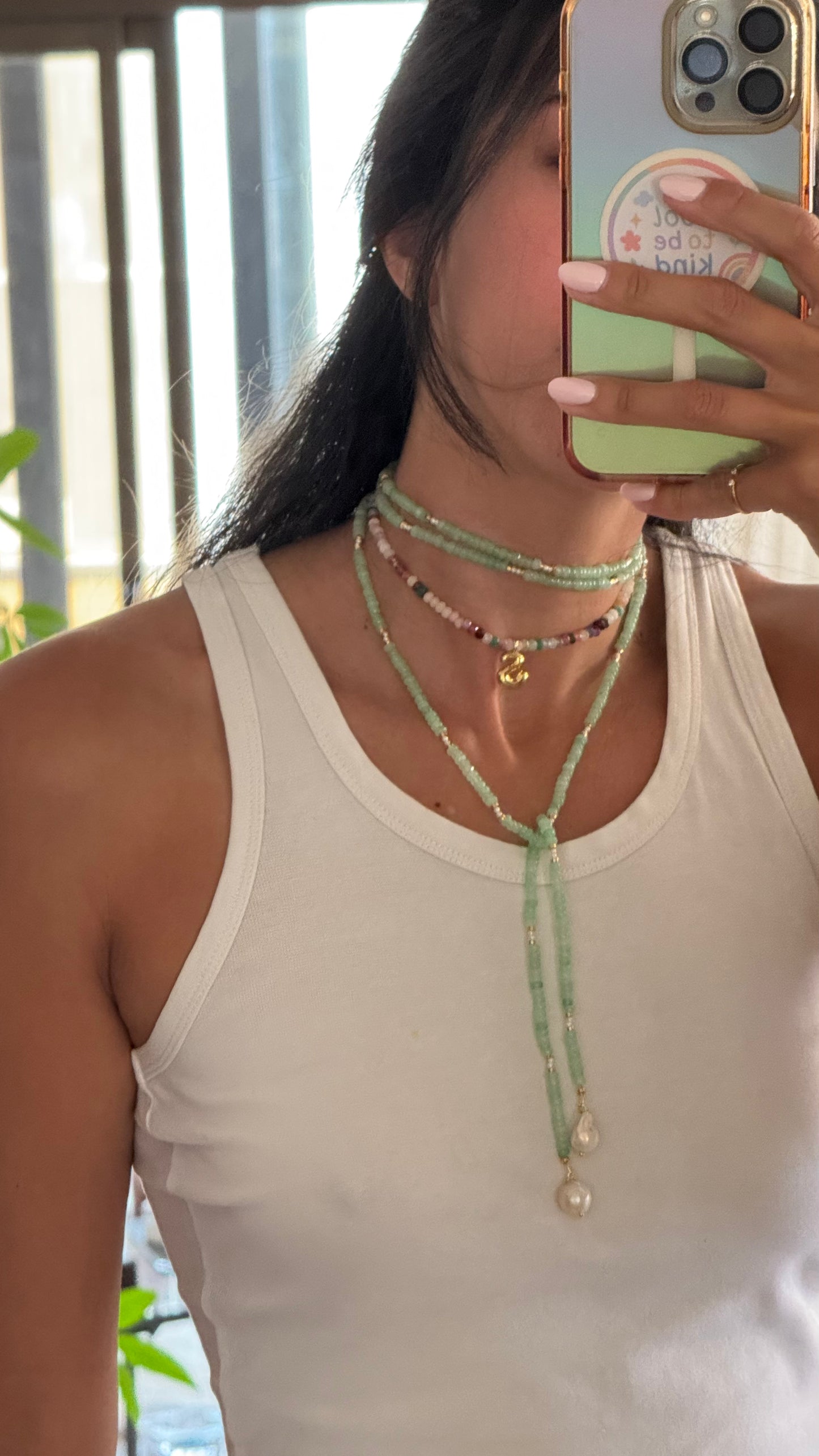 PERLA – SAGE NECKLACE