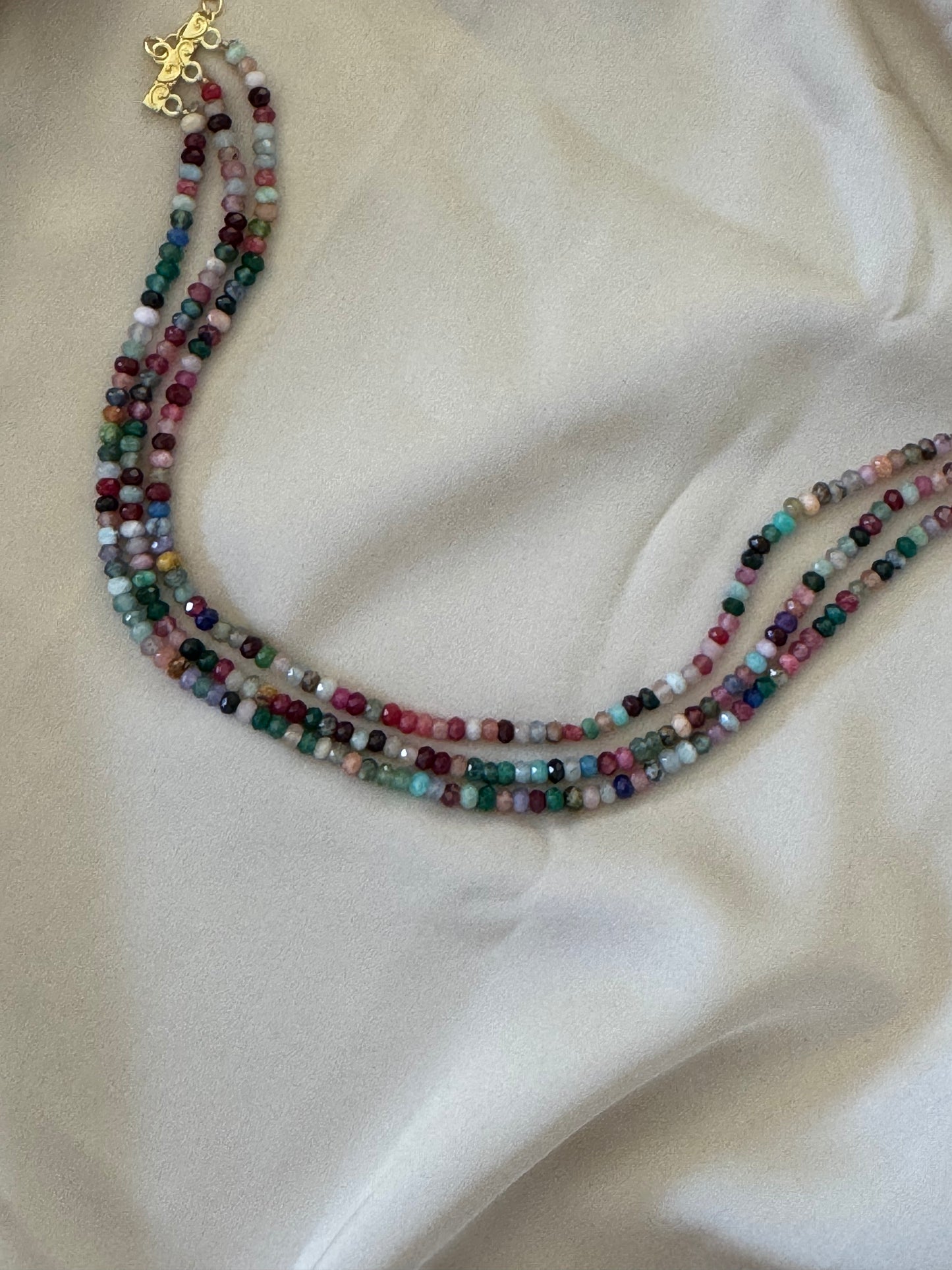 COLORFUL JADE CHOKER